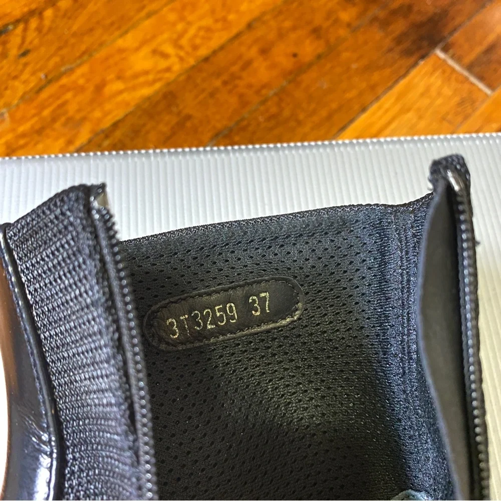 Prada Black Ankle Boots - Picture 11 of 14